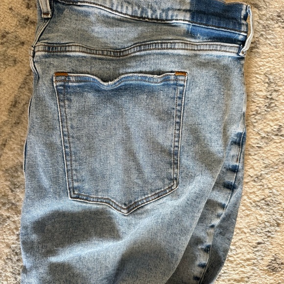 Abercrombie and Fitch the ankle straight ultra high rise long length - Picture 2 of 3